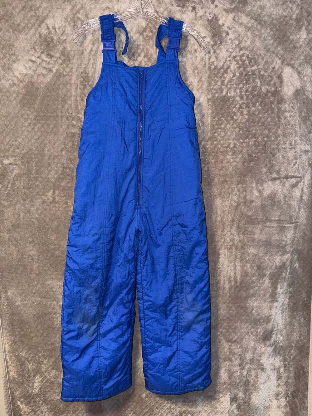 Windy Trail by Weather Tamer Royal Blue Snow Bib Overalls Size L